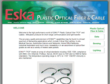 Tablet Screenshot of fiberopticpof.com